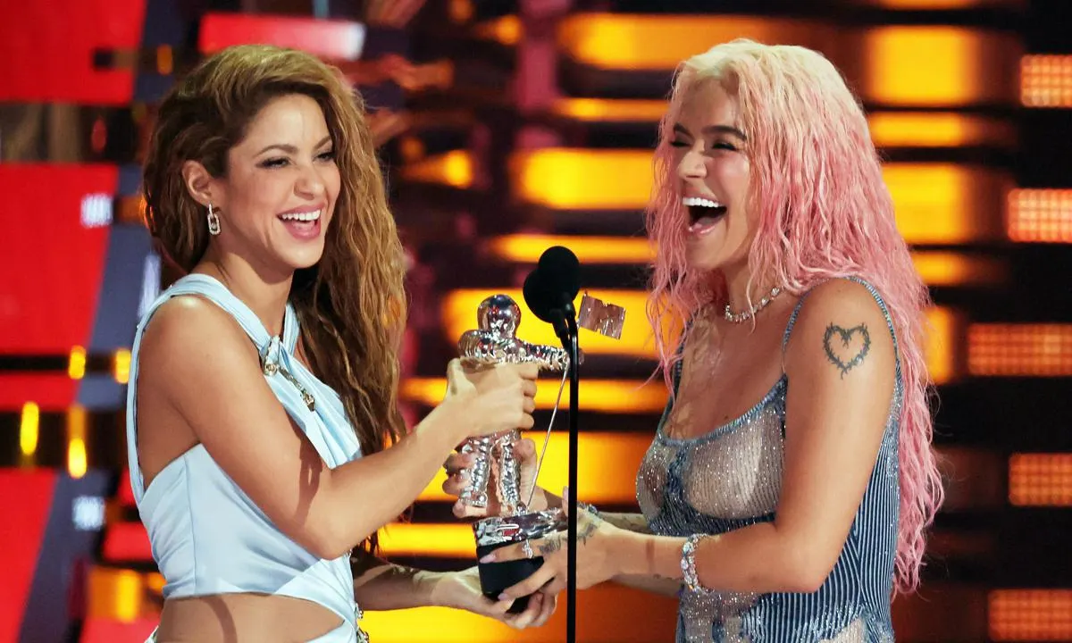 MTV VMA 2023 Shakira y Karol G